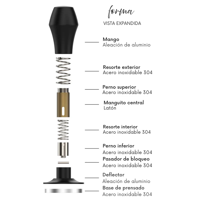 Forma | Tamper con Resorte V1